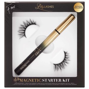 Lilly Lashes Click Magnetic Collection Starter Kit—Bestie Vegan Faux Mink Magnetic Lashes and Click Magnetic Felt Tip Eyeliner