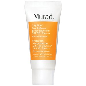 Murad Mini City Skin Age Defense Broad Spectrum SPF 50 | PA++++ - 6 oz / 18 mL