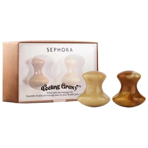 SEPHORA COLLECTION Feeling Groovy Yellow Jade Eye Massager Set