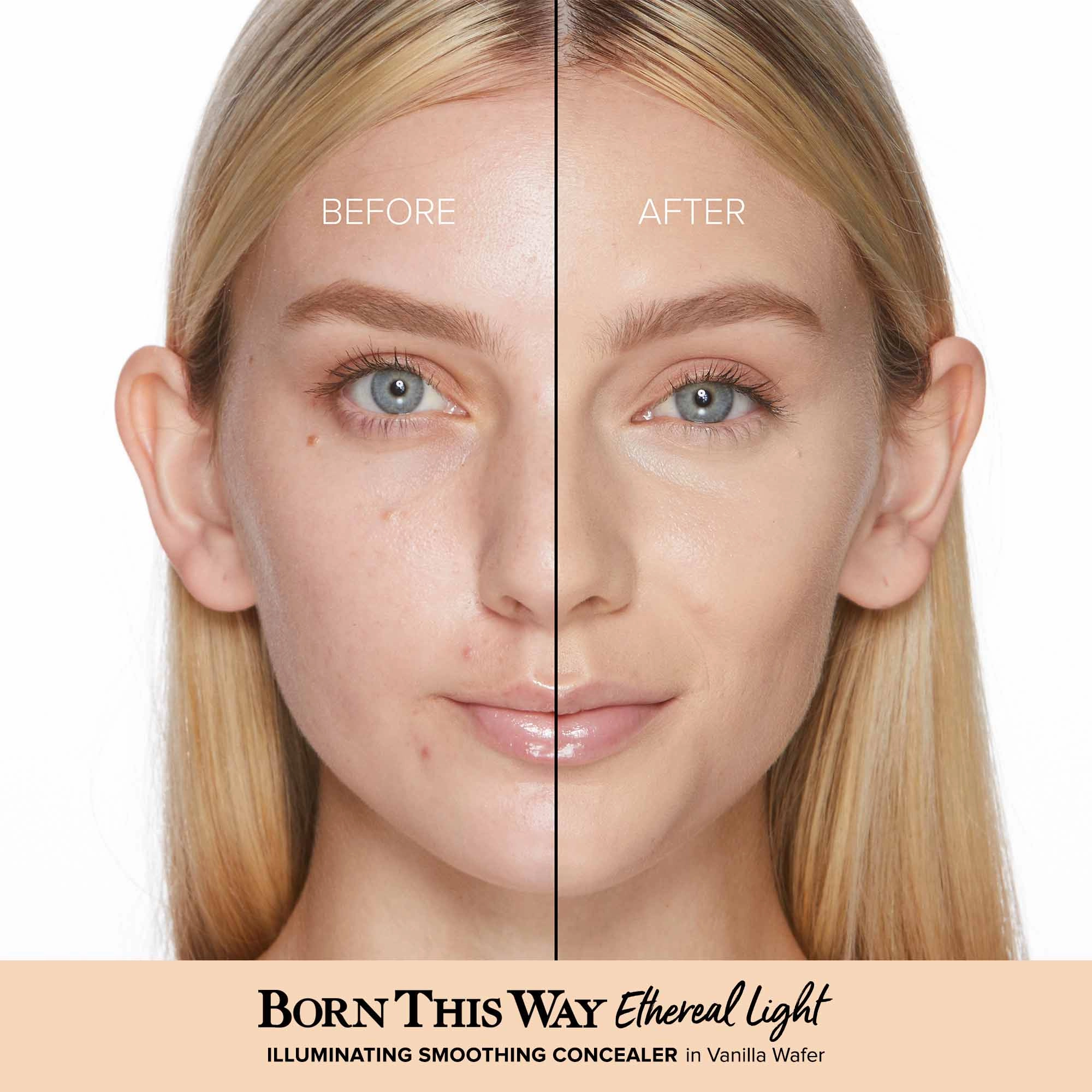 Too Faced Born This Way Ethereal Light Smoothing Concealer Color: Vanilla Wafer - Image 4