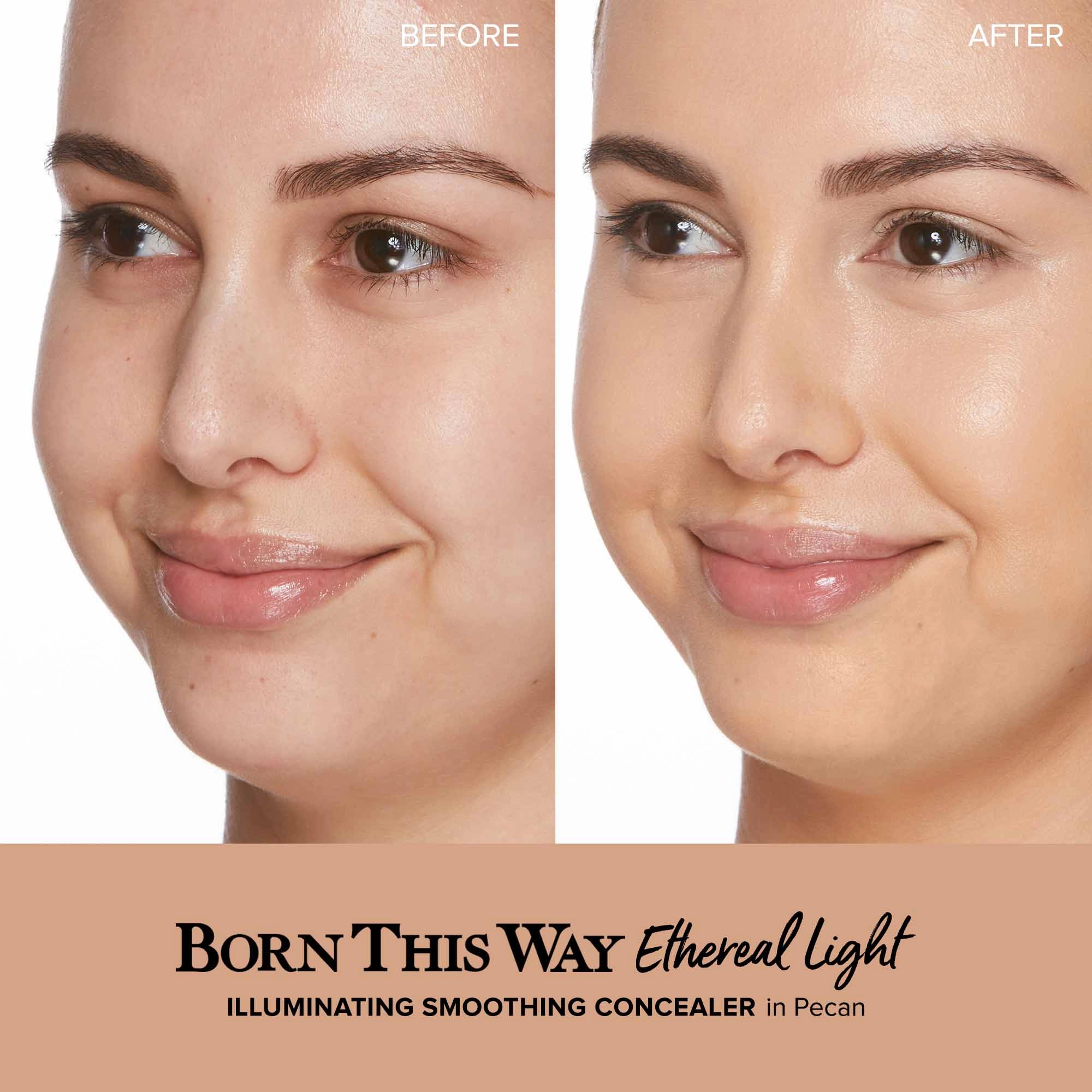 Too Faced Born This Way Ethereal Light Smoothing Concealer Color: Pecan - Image 5