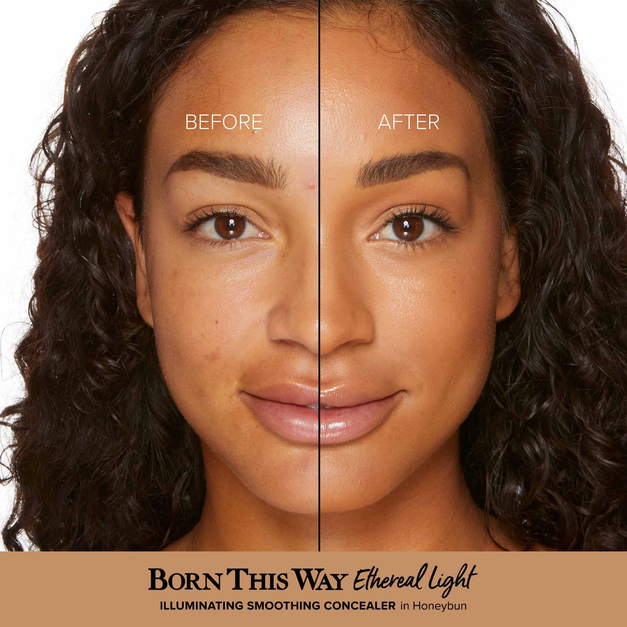 Too Faced Born This Way Ethereal Light Smoothing Concealer Color: Honeybun - Image 4