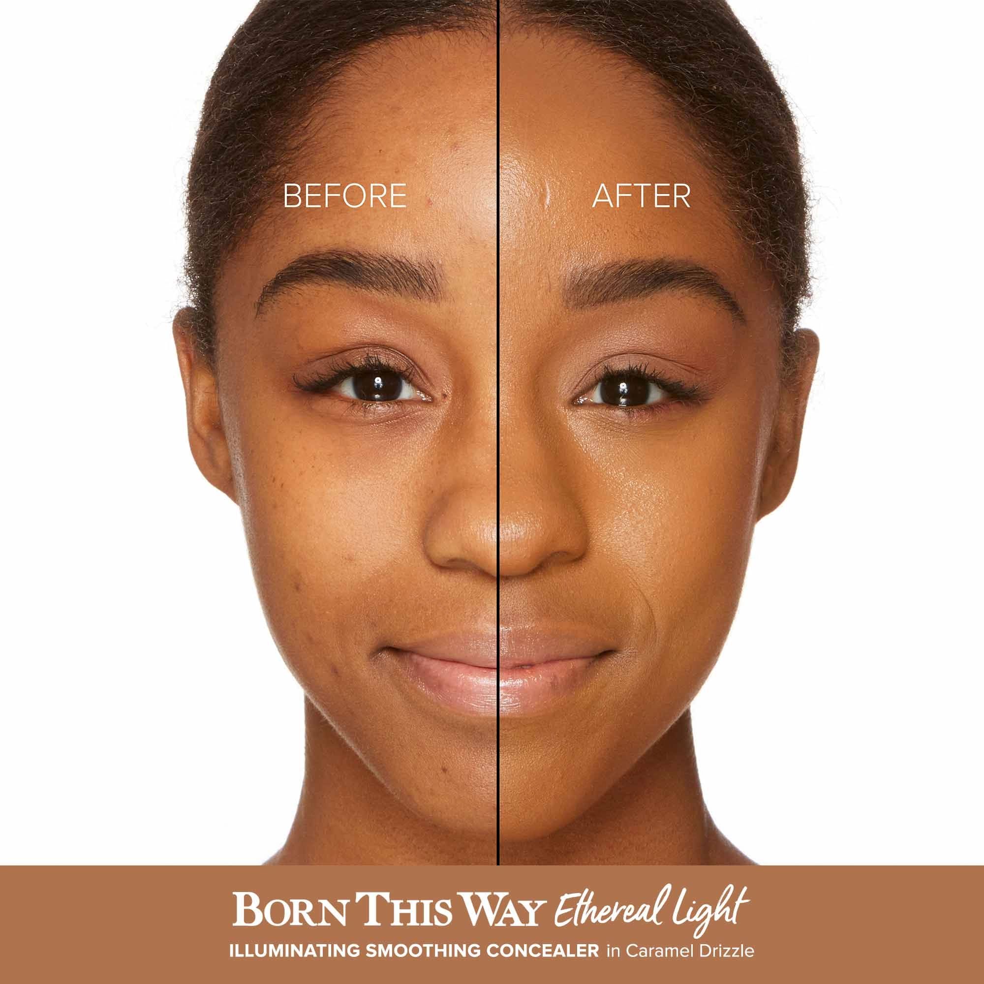 Too Faced Born This Way Ethereal Light Smoothing Concealer Color: Caramel Drizzle - Image 4