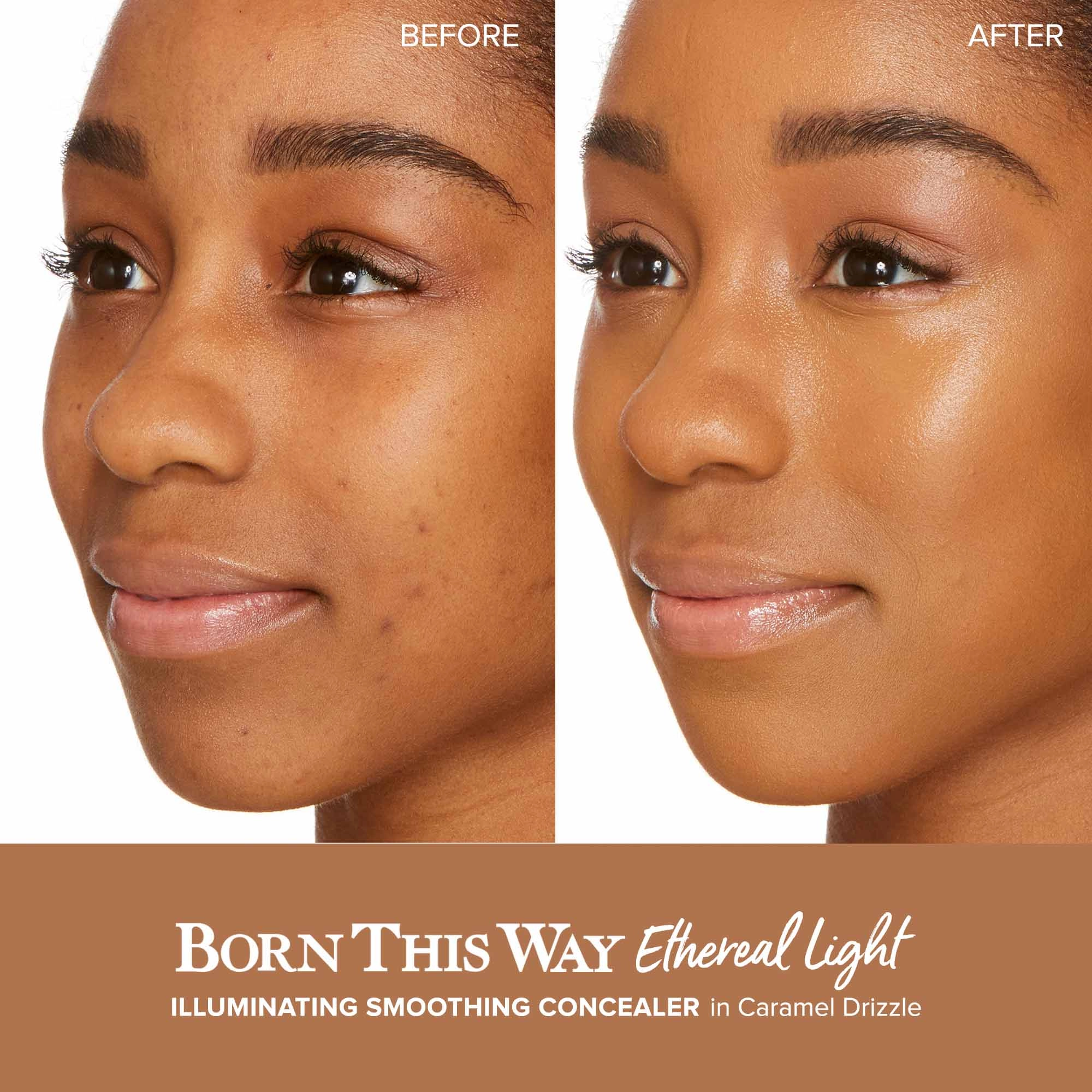 Too Faced Born This Way Ethereal Light Smoothing Concealer Color: Caramel Drizzle - Image 5