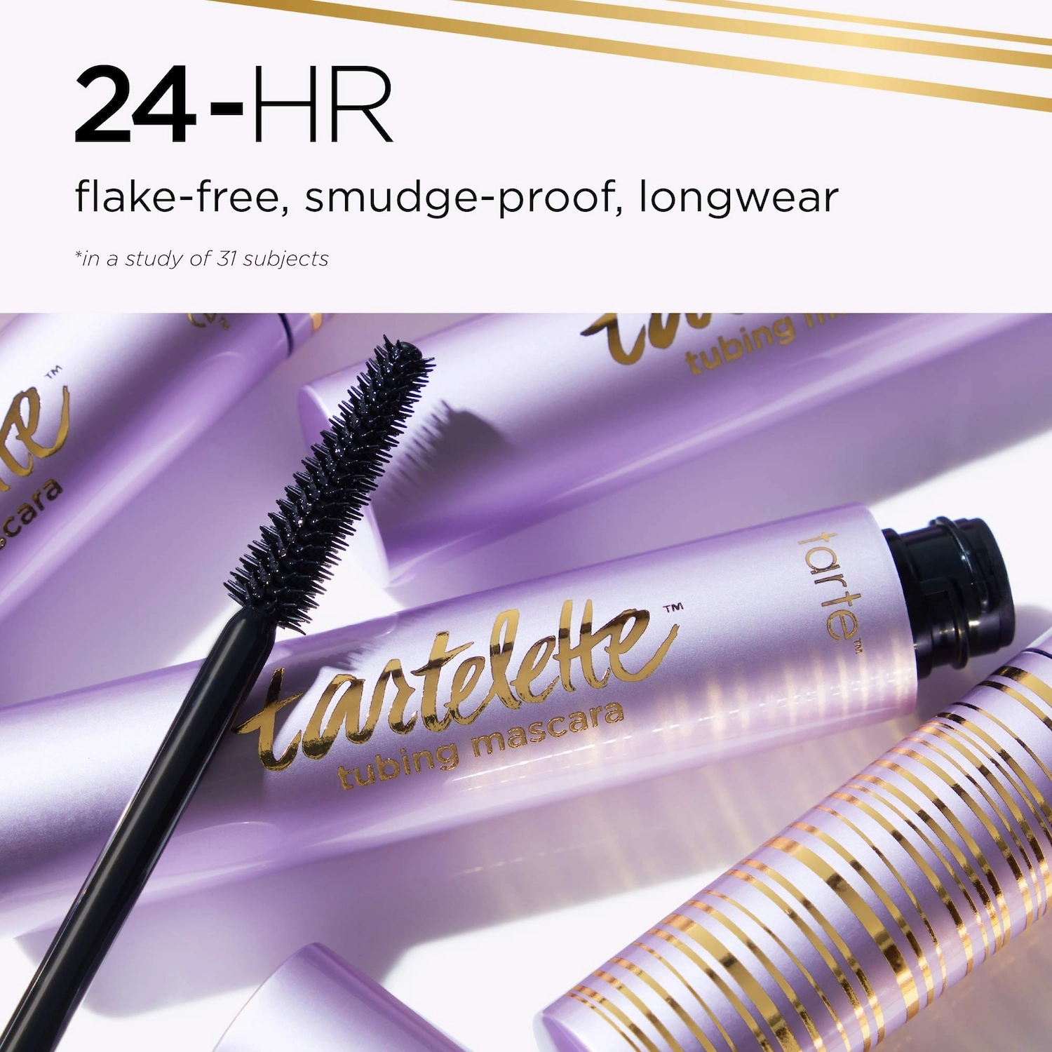 Tarte Mini Tartelette™ Tubing Mascara Black - Volumizing, Lengthening, Curling - Vegan - Image 8