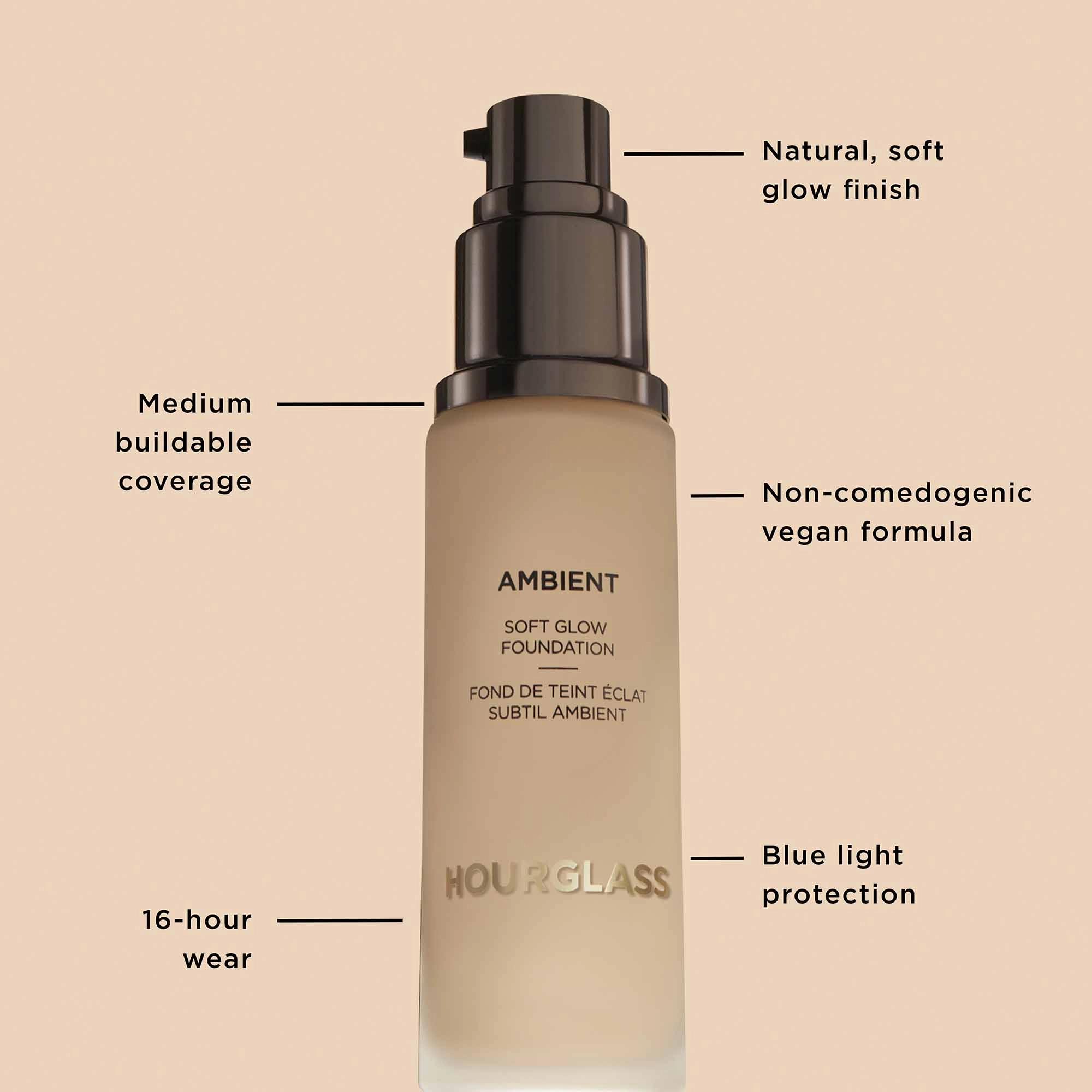 Hourglass Ambient Soft Glow Foundation Color 17.5 - Deepest with Neutral Undertones - Image 4