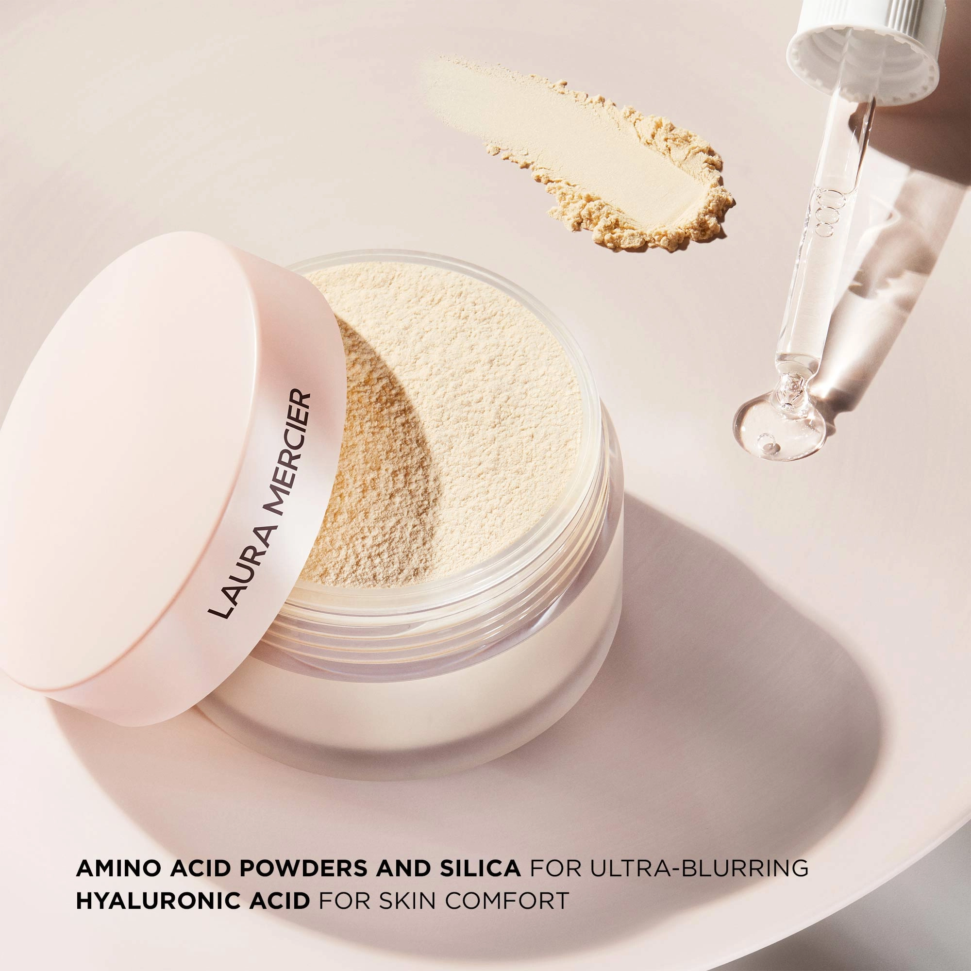 Laura Mercier Ultra-Blur Talc-Free Translucent Loose Setting Powder - Honey, Matte Finish - Image 4