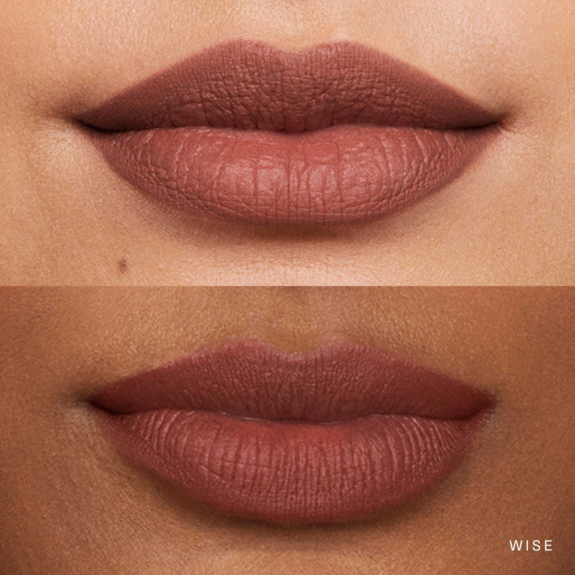 Rare Beauty by Selena Gomez Kind Words Lip Liner Color: Wise - Warm Brown Nude Vegan - Image 2