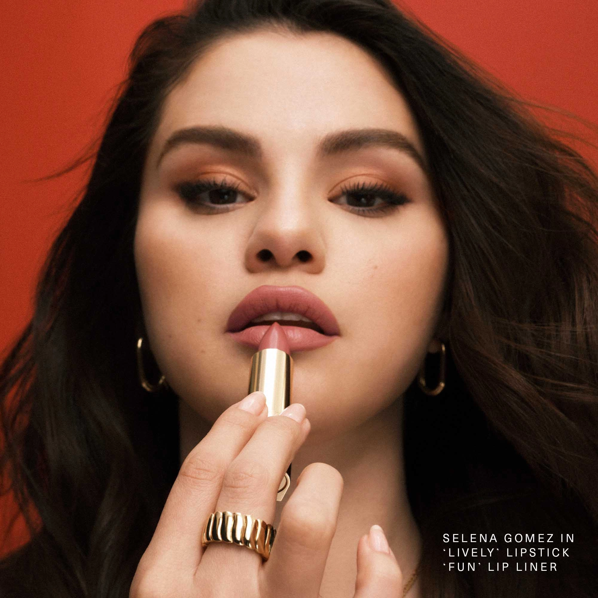 Rare Beauty by Selena Gomez Kind Words Lip Liner Color: Wise - Warm Brown Nude Vegan - Image 5