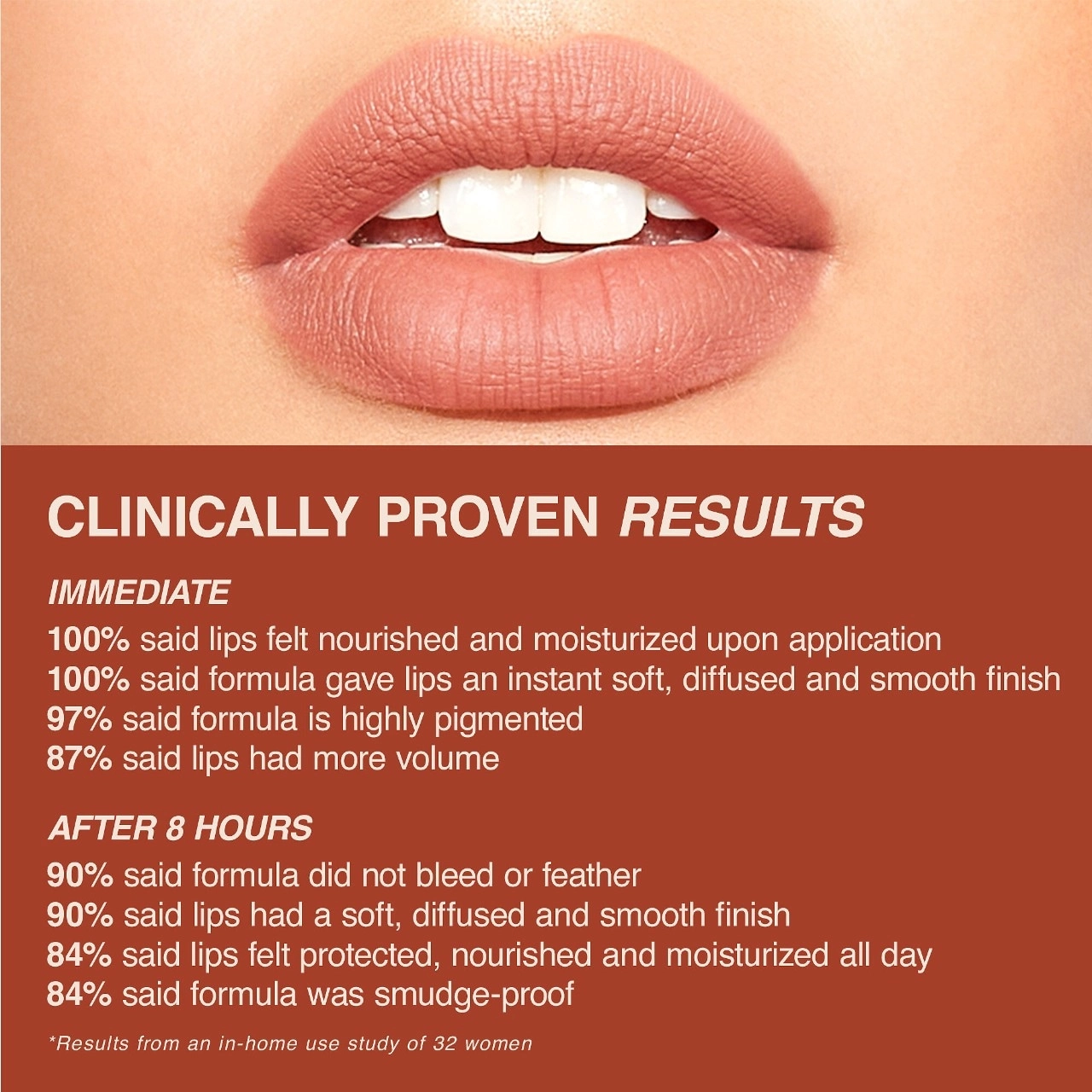 Freck Beauty MAKEOUT CLUB Soft Blur Lipstick - Freck Rust, Vegan, Natural Finish, Clean - Image 9