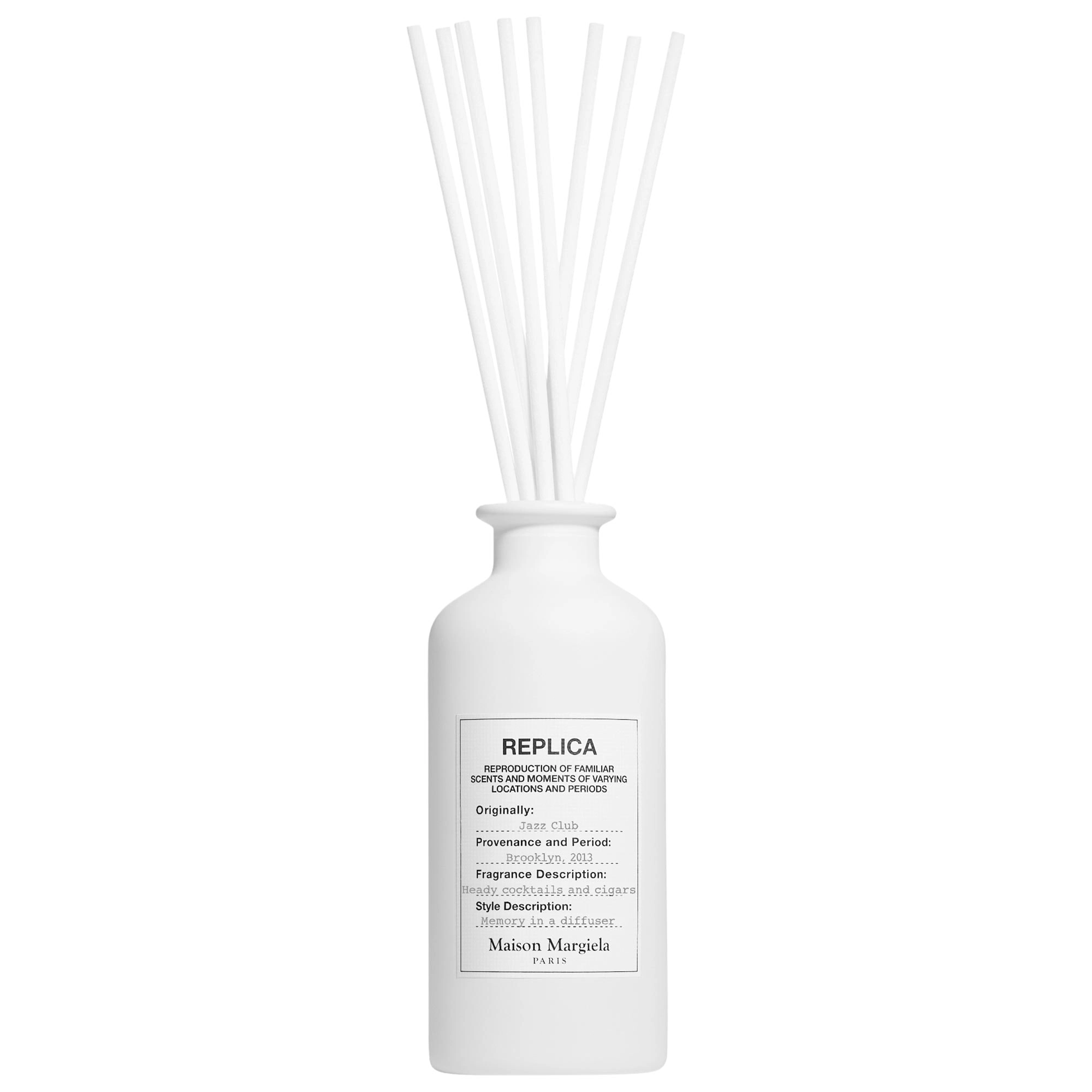 Maison Margiela REPLICA' Jazz Club Diffuser 6.3 oz / 185 ml Warm & Spicy Unisex Scent