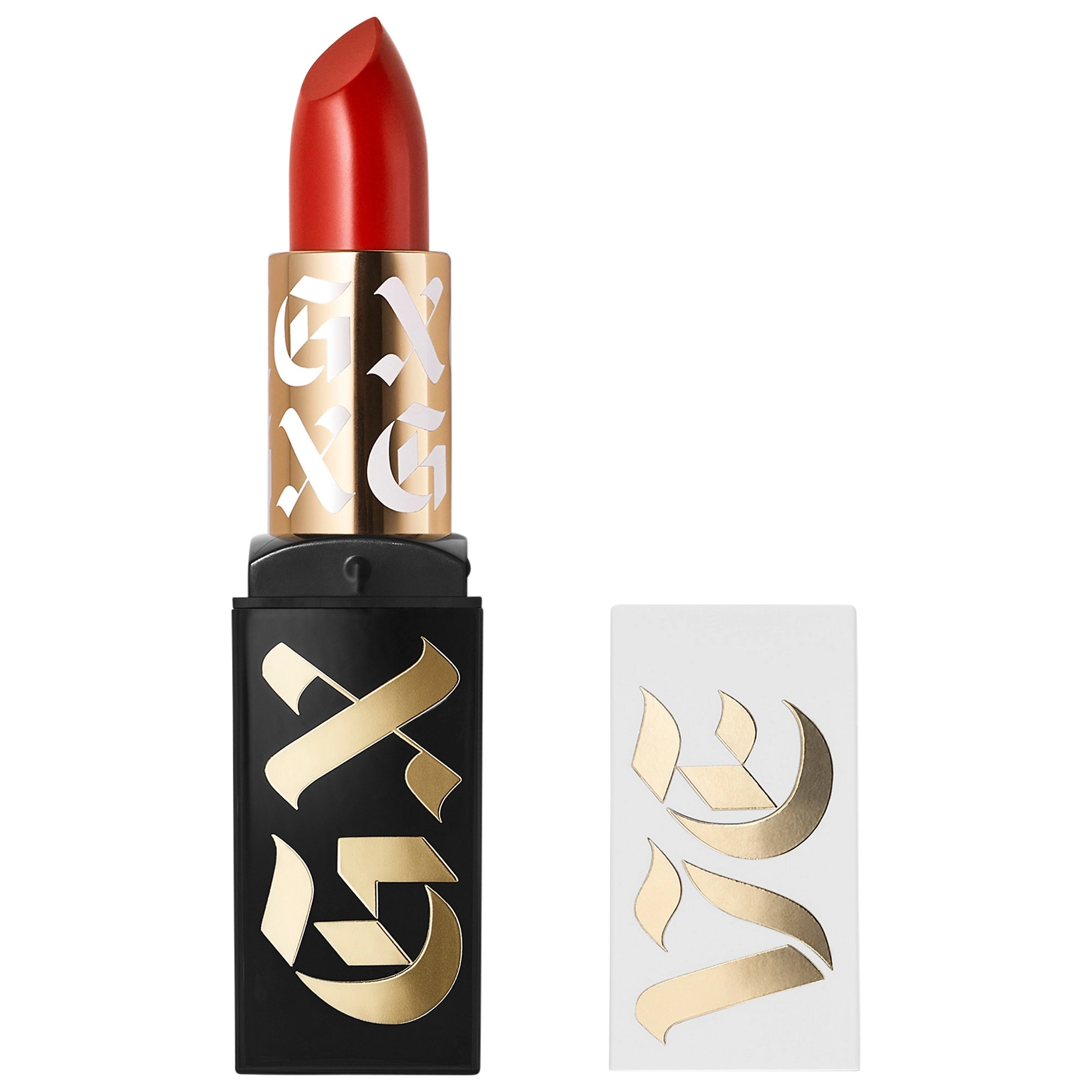 GXVE BY GWEN STEFANI Anaheim Shine Clean High-Performance Satin Lipstick - Loara (Orange Red) Vegan