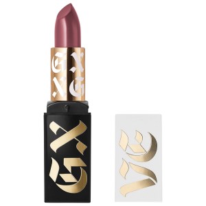 GXVE BY GWEN STEFANI Anaheim Shine Clean High-Performance Satin Lipstick Color: Stomp Box - Rosy Mauve Vegan