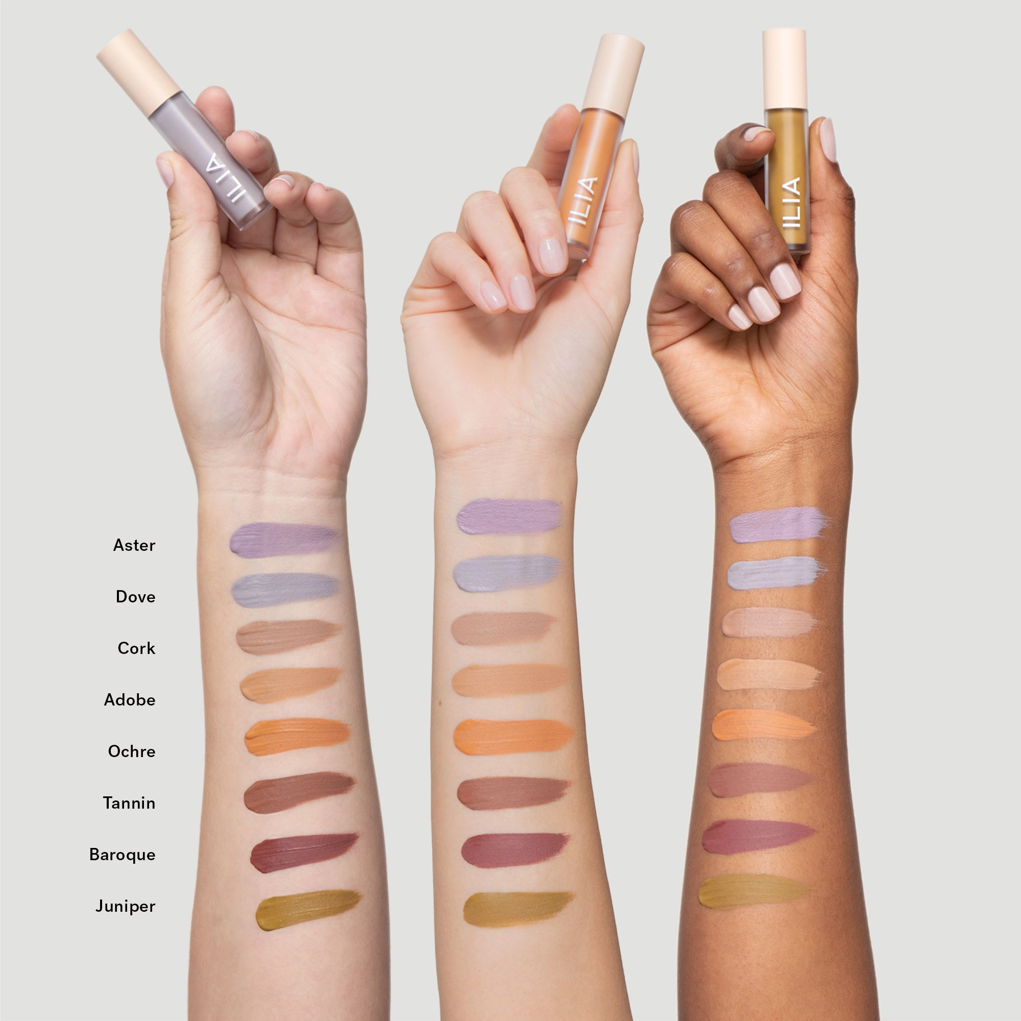ILIA Liquid Powder Eye Shadow Tint Color: Baroque - Deep Burgundy - Image 7