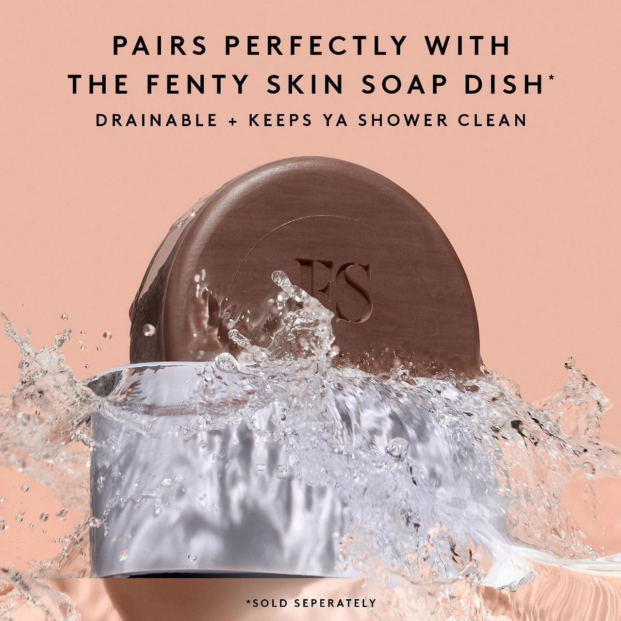 Fenty Skin Cocoa Cleans'r Soothing All-Over Cleansing Bar 5 oz / 141.7g Vegan - Image 6