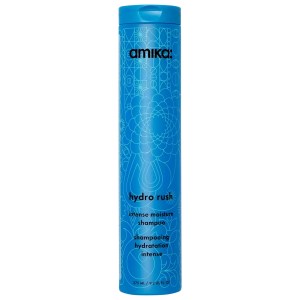 Amika Hydro Rush Intense Moisture Shampoo with Hyaluronic Acid, 9.2 oz / 275 mL, Vegan