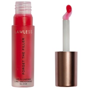 LAWLESS Forget The Filler Lip Plumper Line Smoothing Gloss Color: Cherry Vanilla