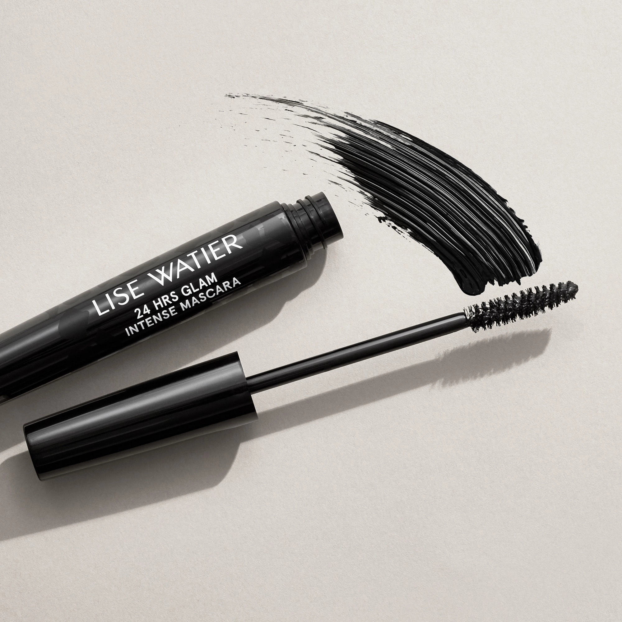 Lise Watier Mini 24 Hrs Glam Intense Mascara - Vegan, Waterproof, Long-Wearing - Image 2