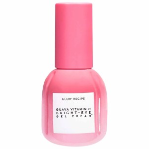 Glow Recipe Guava Vitamin C Bright-Eye Gel Cream 0.5 oz / 15 mL - Hyaluronic Acid, Vitamin C