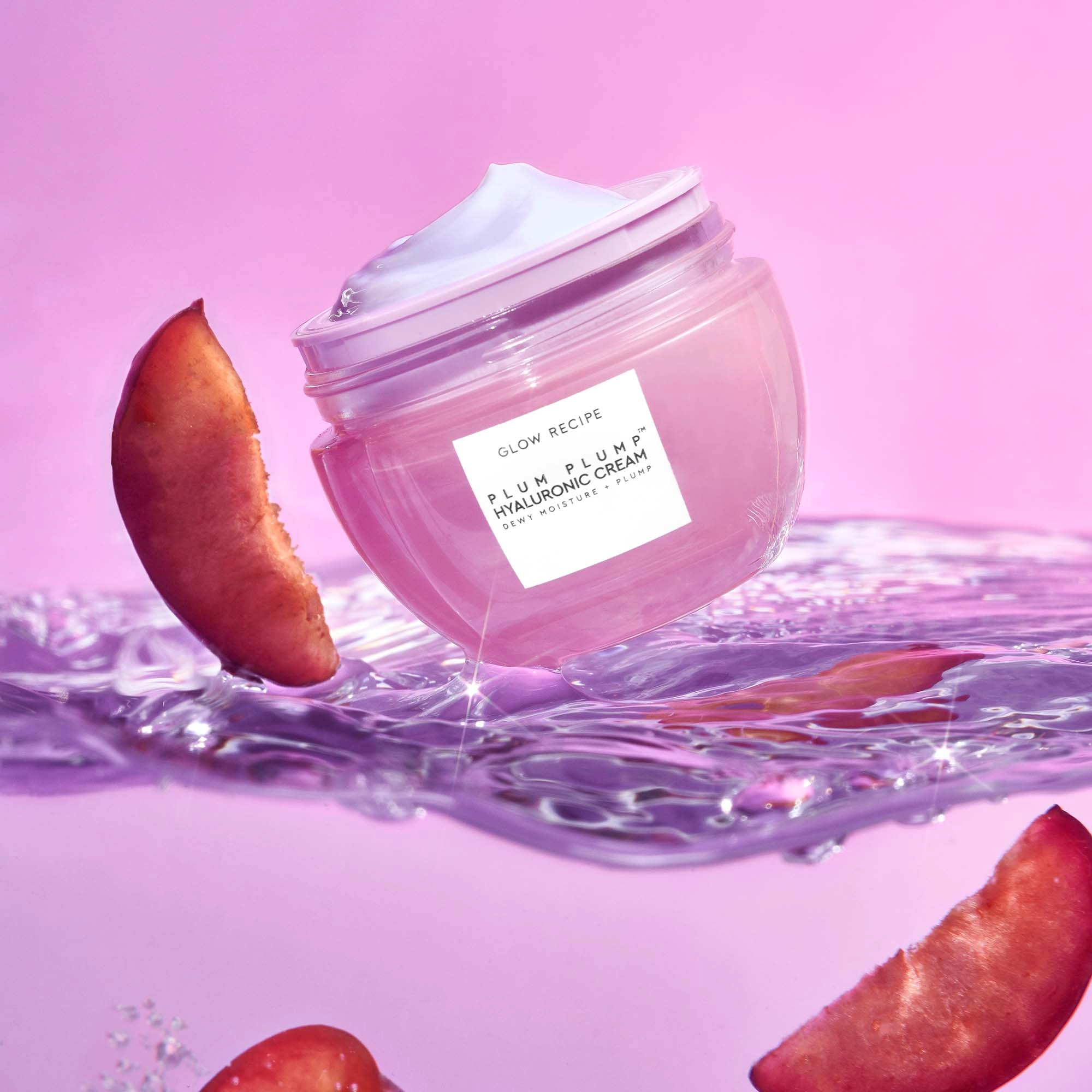Glow Recipe Mini Plum Plump Hyaluronic Acid Moisturizer, 0.68 oz / 20 mL, Refill Available - Image 10