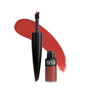 MAKE UP FOR EVER Rouge Artist For Ever Matte 24HR Longwear Liquid Lipstick Color: 320 Goji All The Time - Warm Rosy Nude