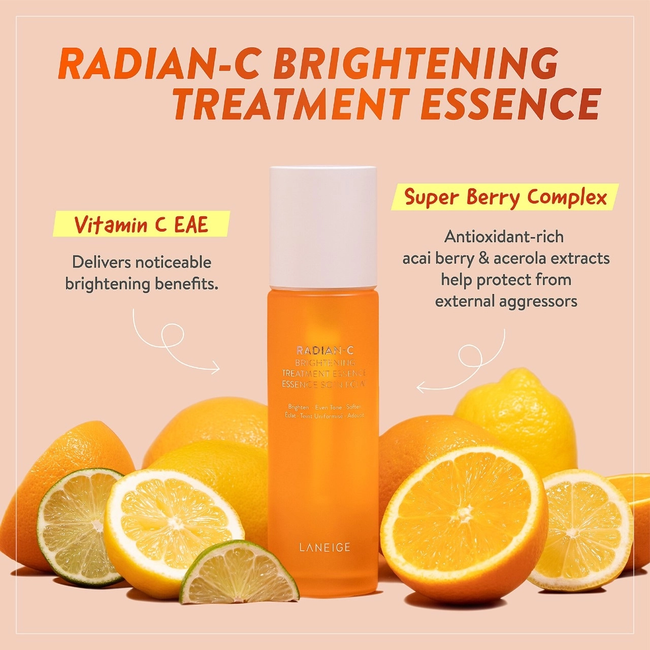 LANEIGE Radian-C Brightening Treatment Essence - Image 5