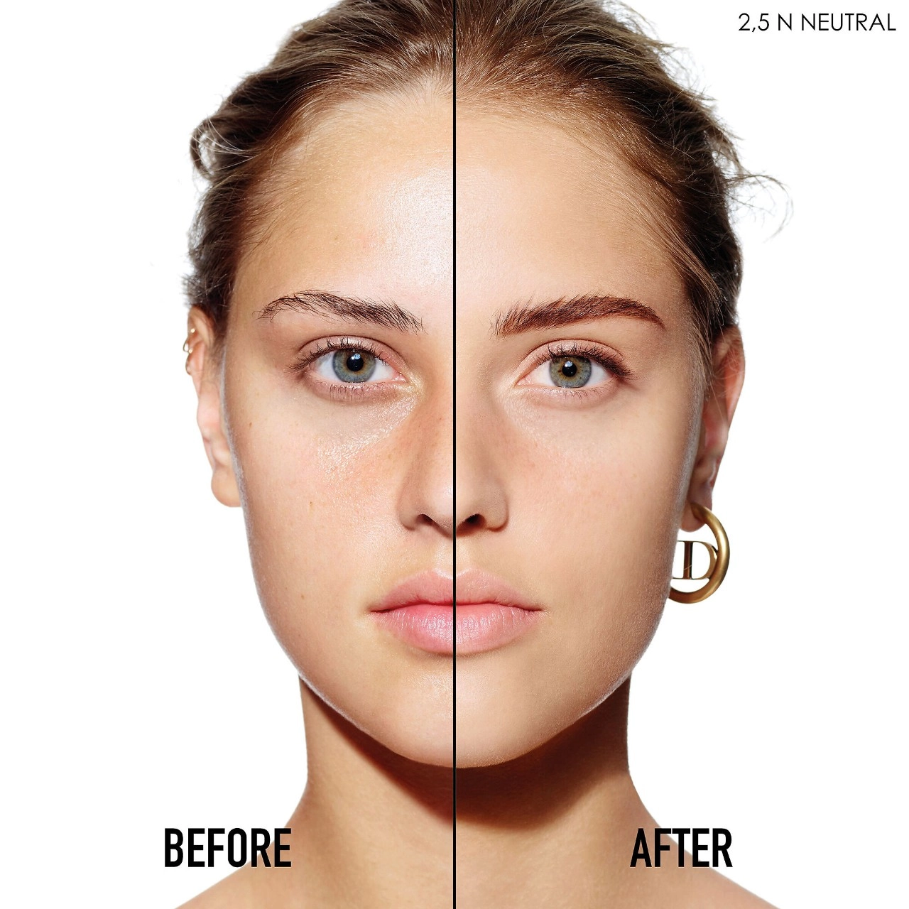 Dior Forever Natural Velvet Matte Compact Foundation 2.5N - Light - Image 3