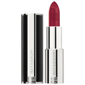 Givenchy Rouge Interdit Intense Silk Satin Matte Lipstick Color: N117 Rouge Erable - Neutral Brown Red Cream Formula Hyaluronic Acid