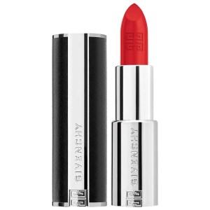 Givenchy Rouge Interdit Intense Silk Satin Matte Lipstick Color: N306 Carmin Escarpin