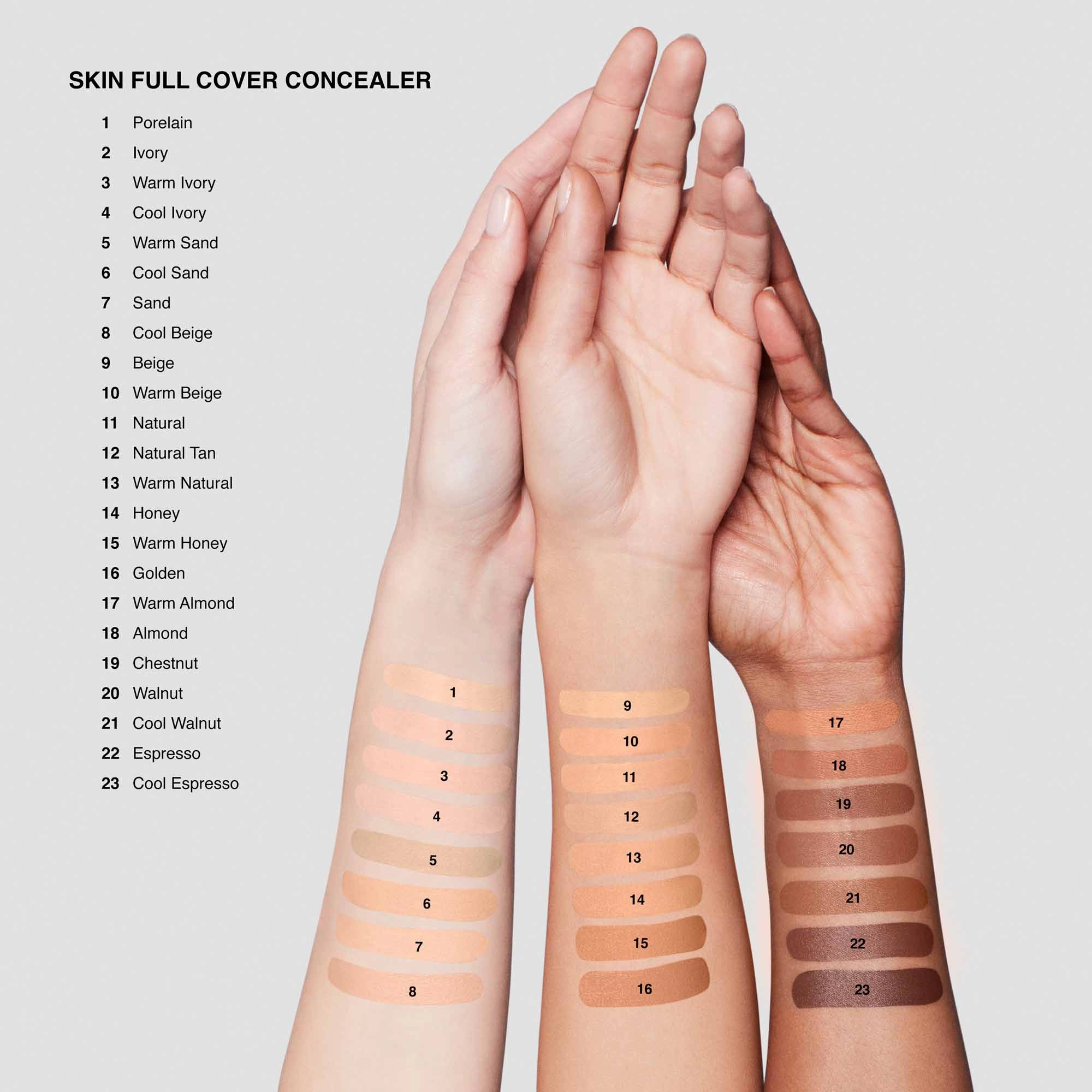 Bobbi Brown Skin Full Cover Concealer Color: Almond - Medium Brown with Yellow Undertones - Image 3