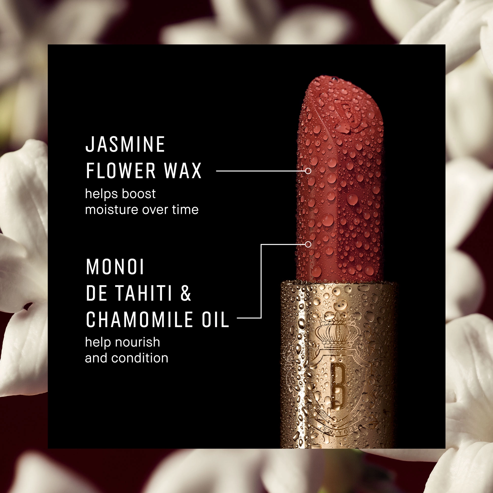 Bobbi Brown Luxe Lipstick in Bond - Medium Plum Brown, Satin Finish - Image 5