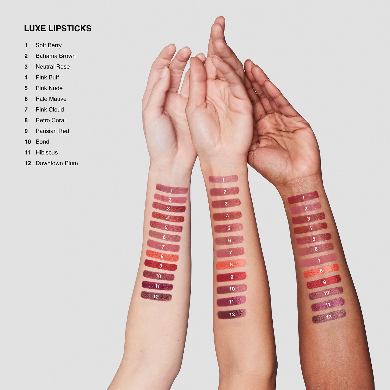 Bobbi Brown Luxe Lipstick in Bond - Medium Plum Brown, Satin Finish - Image 4