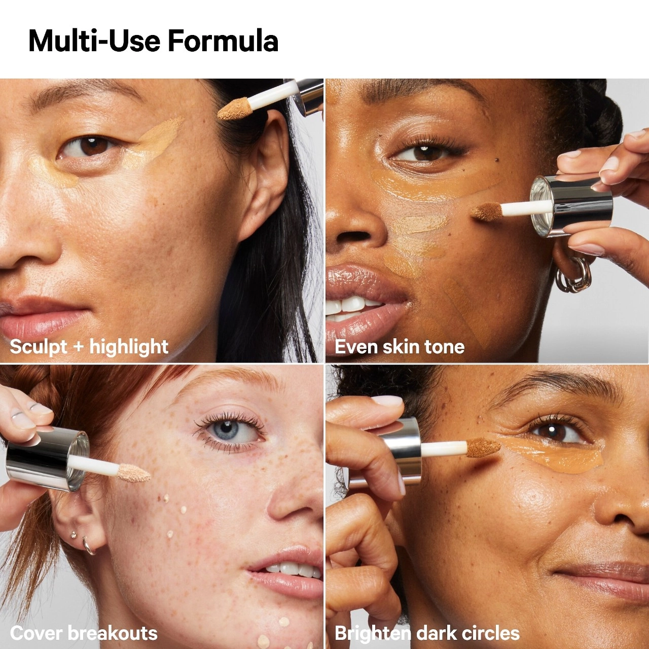 MILK MAKEUP Future Fluid All Over Medium Coverage Hydrating Concealer 1W - Very Fair with Warm Undertones - Image 5