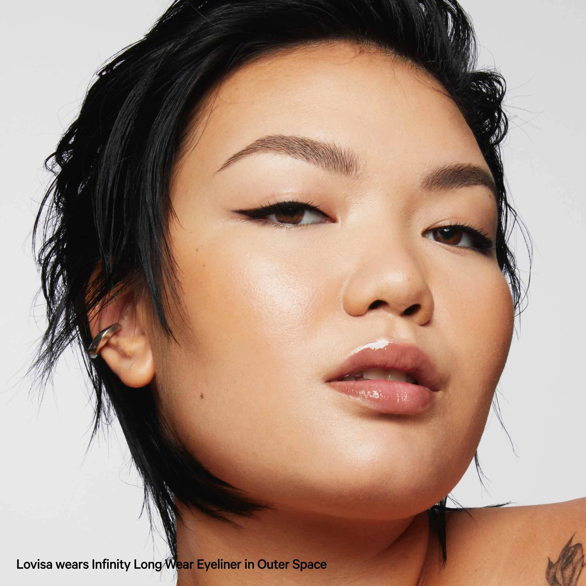 MILK MAKEUP Infinity Long Lasting Waterproof Eyeliner Pencil - Outer Space Black Vegan - Image 5