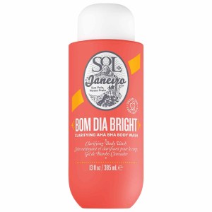 Sol de Janeiro Bom Dia Bright™ Clarifying AHA BHA Body Wash 13 oz / 385 mL - AHA/Glycolic Acid, Salicylic Acid