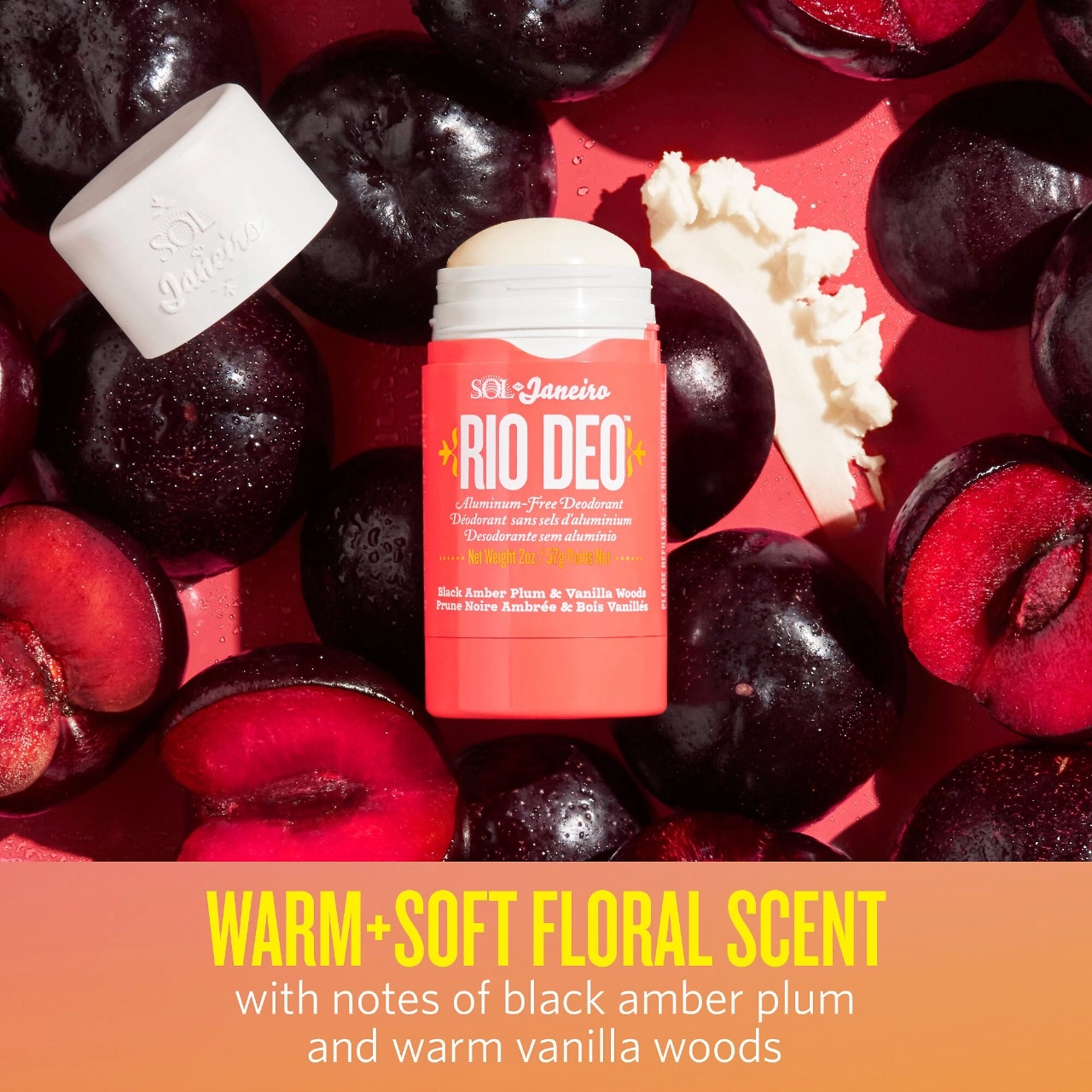 Sol de Janeiro Rio Deo Aluminum-Free Deodorant Cheirosa '40 - 2 oz / 57 g, Vegan - Image 5