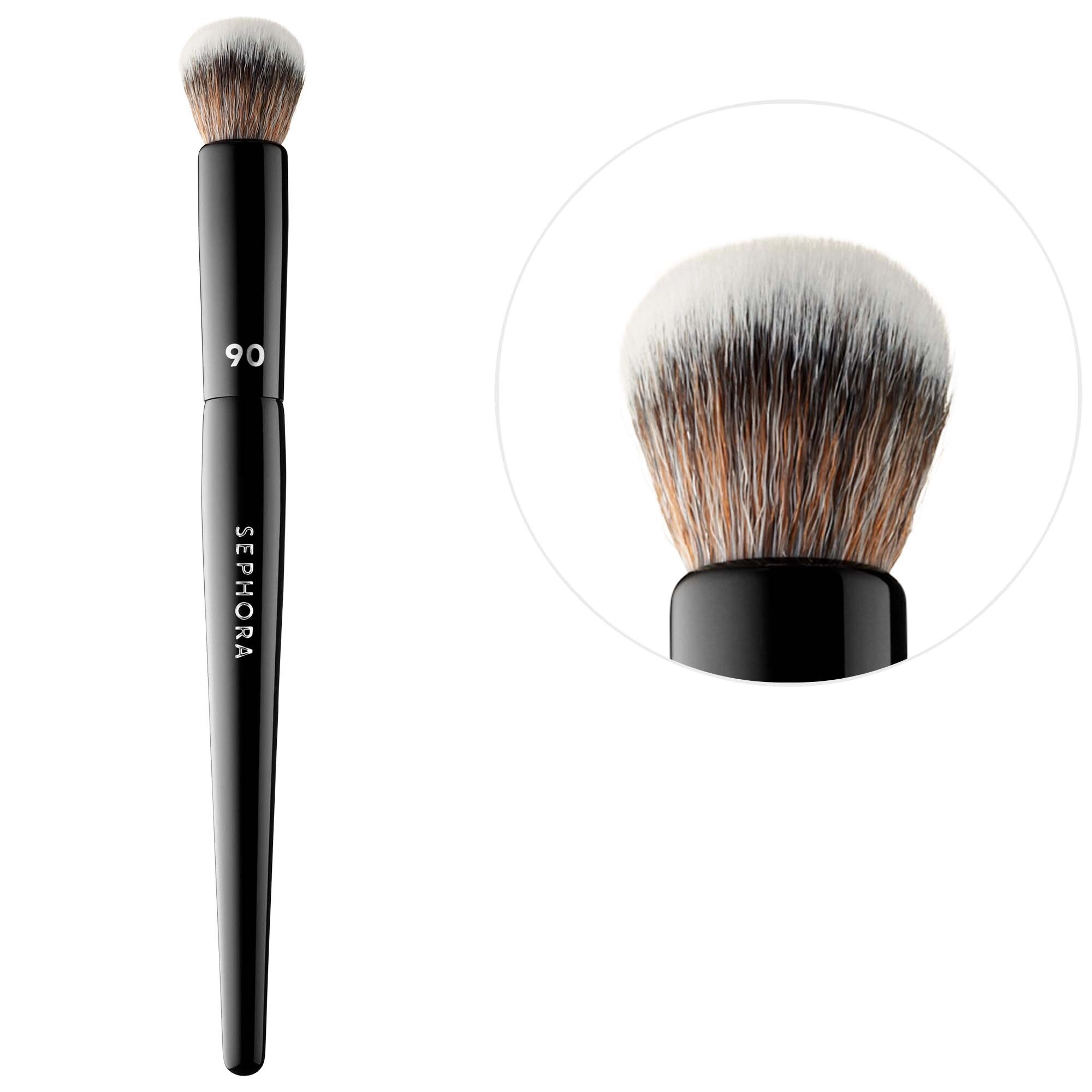 SEPHORA COLLECTION PRO Highlight Brush #90 Vegan Recyclable Packaging