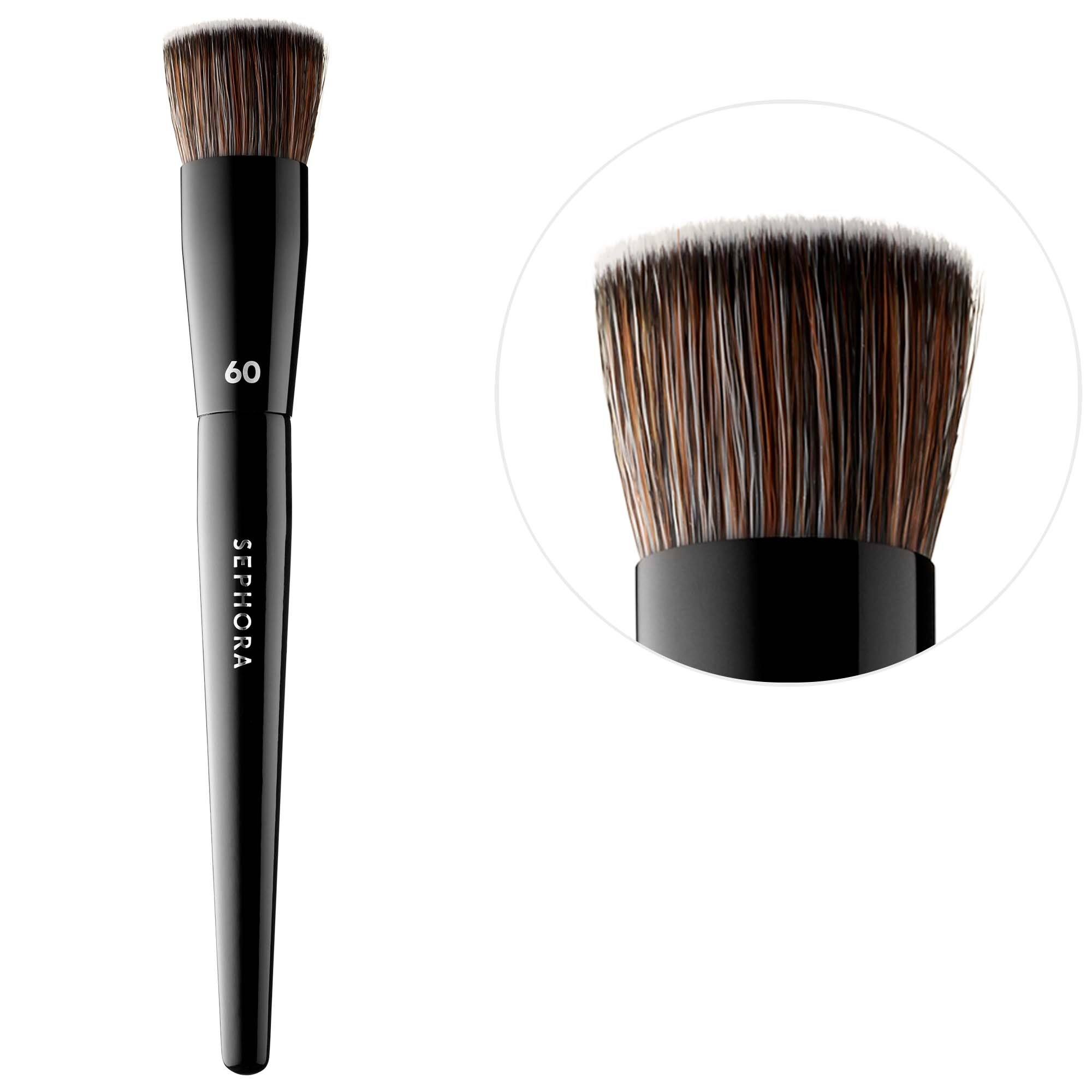 SEPHORA COLLECTION PRO Foundation Brush #60 - Flawlessly Blend Liquid Foundation