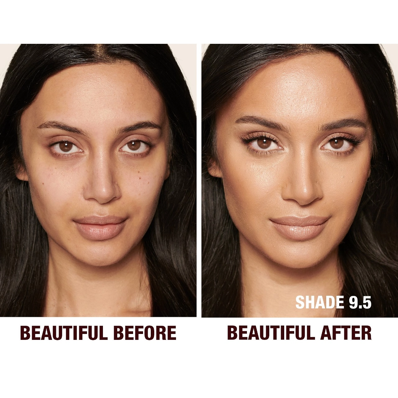 Charlotte Tilbury Radiant Concealer with Hyaluronic Acid - Color: 9.5, Tan with Golden Neutral Undertones - Image 2