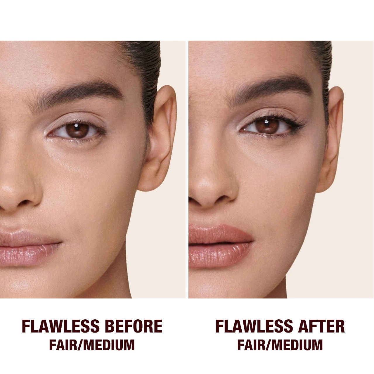 Charlotte Tilbury Refillable Airbrush Flawless Finish Brightening Powder Color: Fair-Medium - White - Image 4