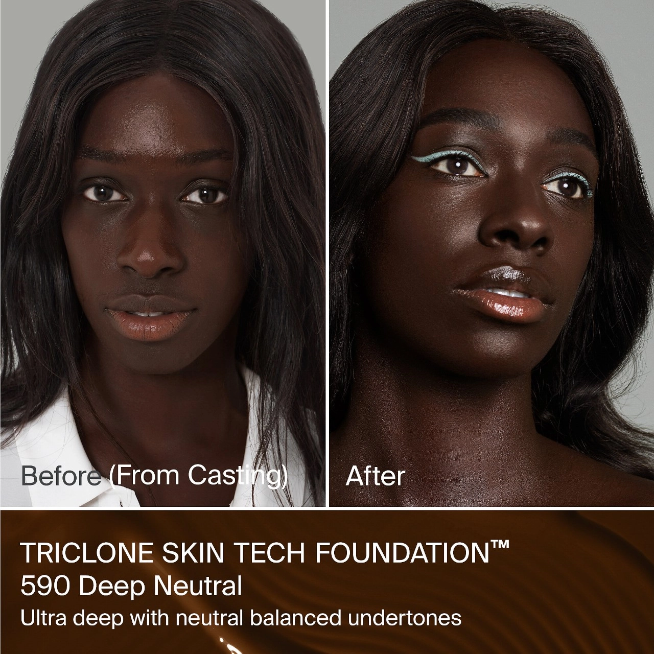 HAUS LABS BY LADY GAGA Triclone Skin Tech Medium Coverage Foundation with Fermented Arnica - Image 2