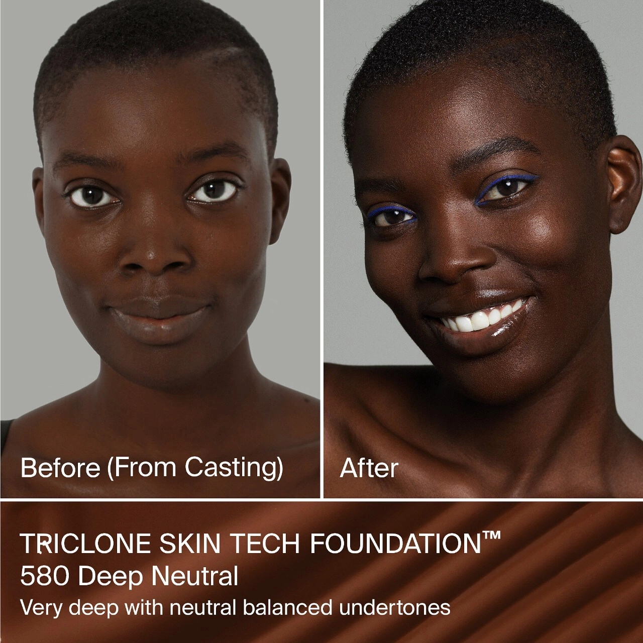 HAUS LABS BY LADY GAGA Triclone Skin Tech Medium Coverage Foundation with Fermented Arnica, Natural Finish - Image 2