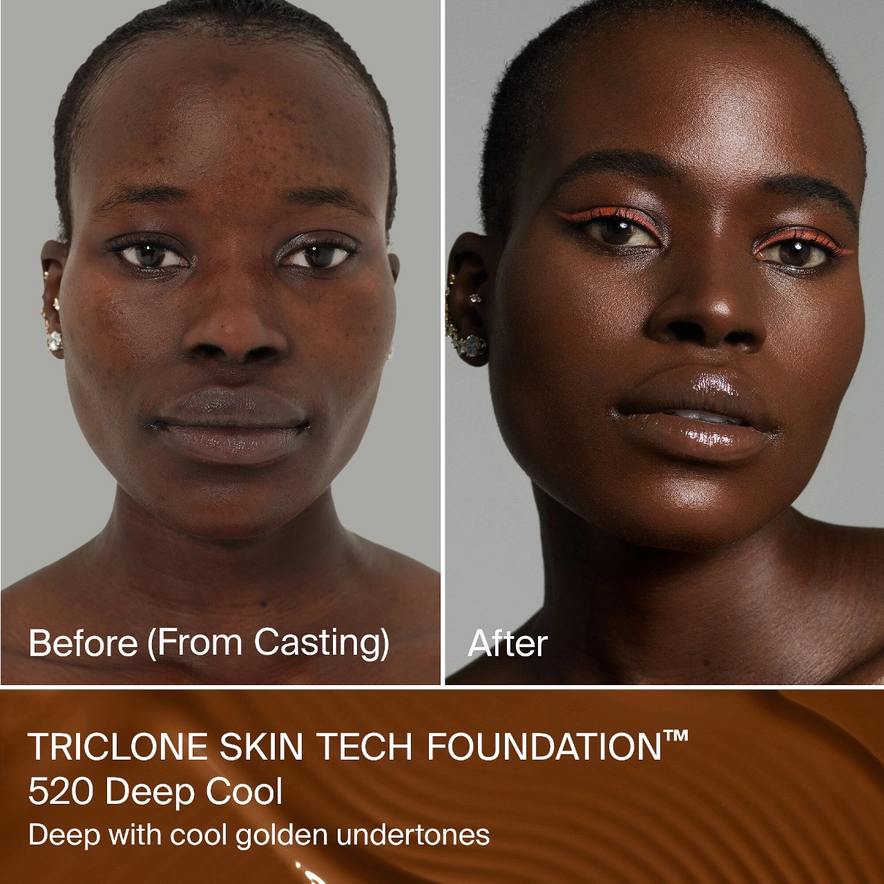 HAUS LABS BY LADY GAGA Triclone Skin Tech Medium Coverage Foundation with Fermented Arnica - Natural Finish - Image 2