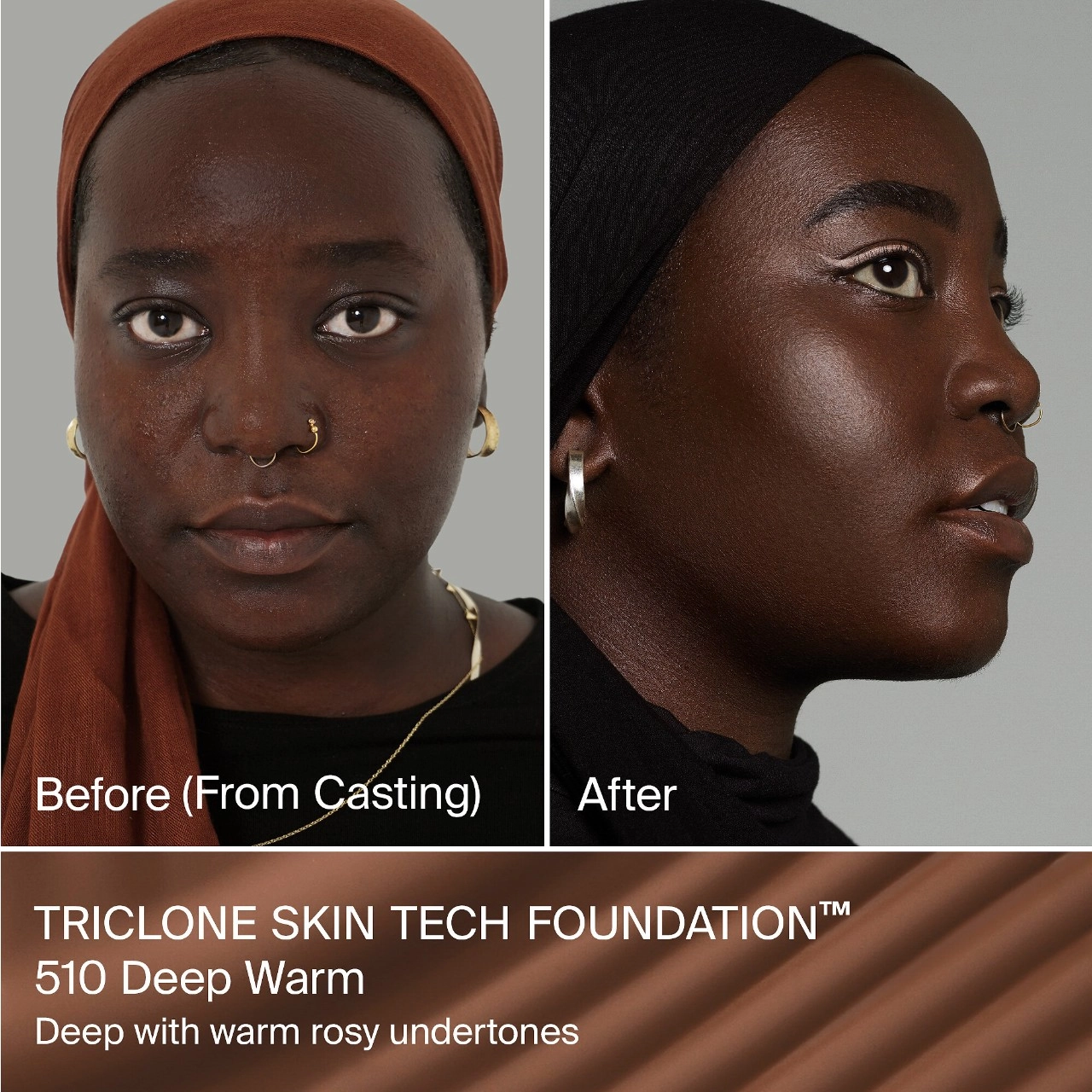 HAUS LABS BY LADY GAGA Triclone Skin Tech Medium Coverage Foundation with Fermented Arnica - Natural Finish - Image 2