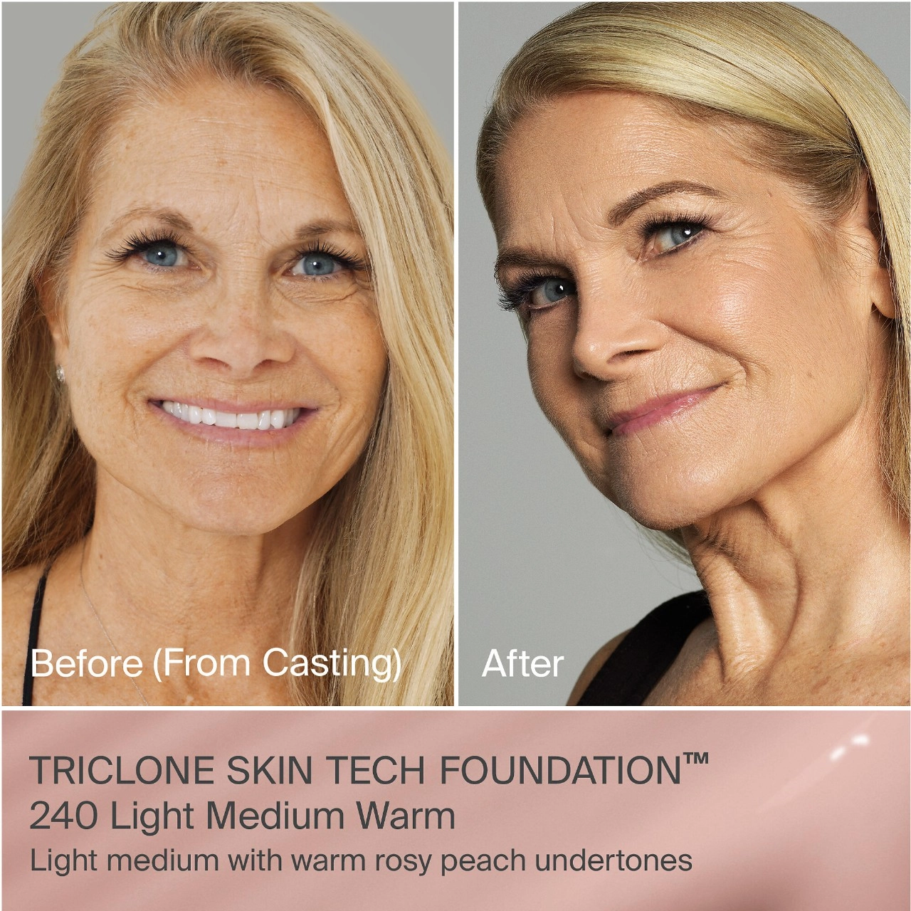 HAUS LABS BY LADY GAGA Triclone Skin Tech Medium Coverage Foundation with Fermented Arnica - Natural Finish - Image 2