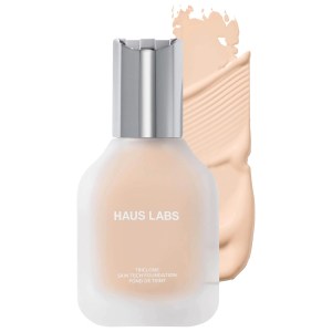 HAUS LABS BY LADY GAGA Triclone Skin Tech Medium Coverage Foundation with Fermented Arnica Natural Finish Clean