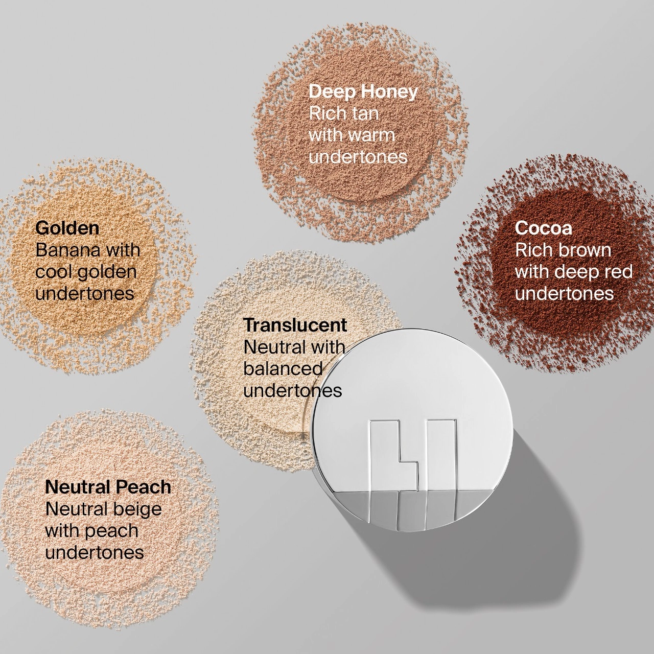 HAUS LABS BY LADY GAGA Bio-Blurring Talc-Free Loose Setting Powder Light Coverage Vegan Clean - Image 4