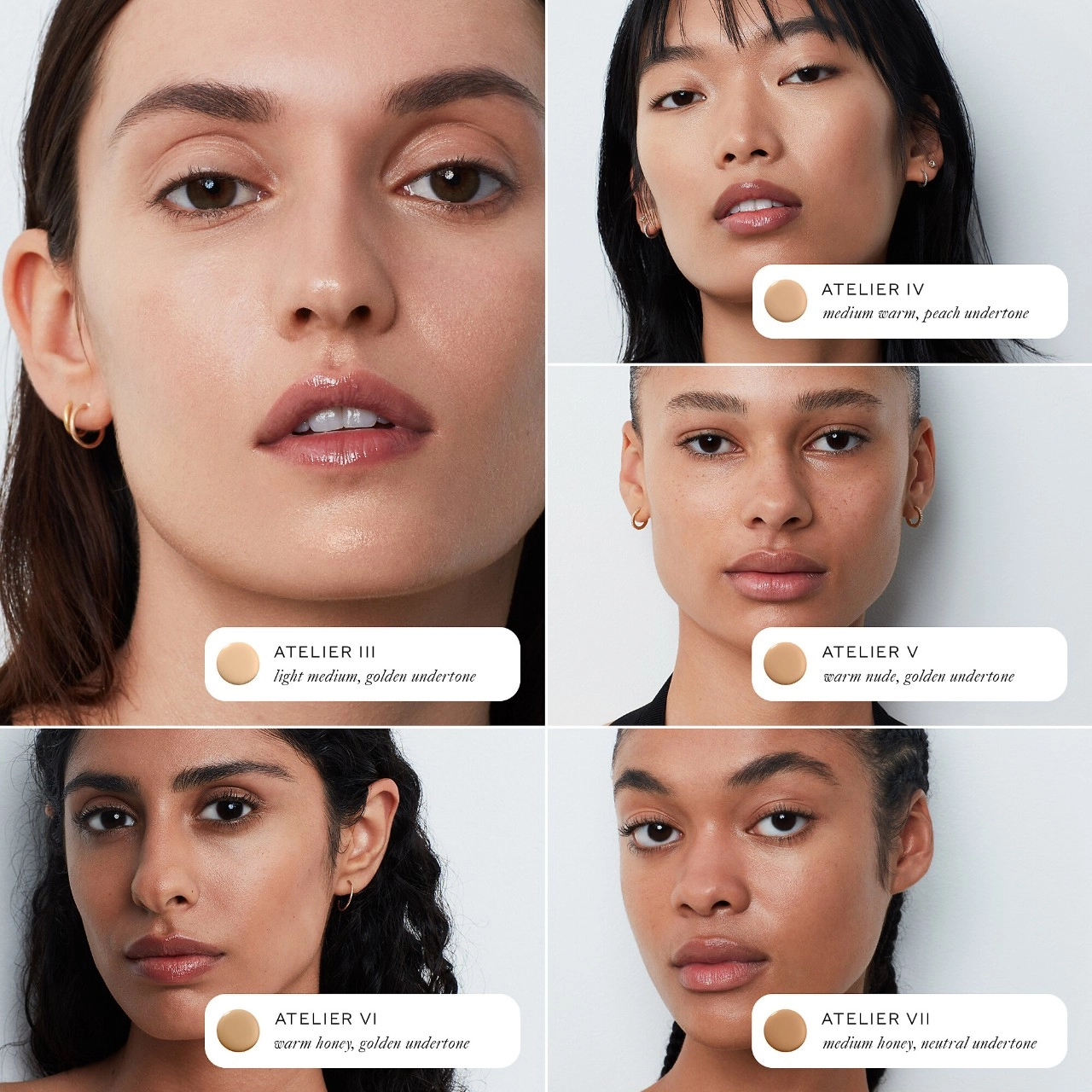 Westman Atelier Vital Skincare Dewy Foundation Drops - Atelier V, Warm Nude, Golden Undertone - Image 3