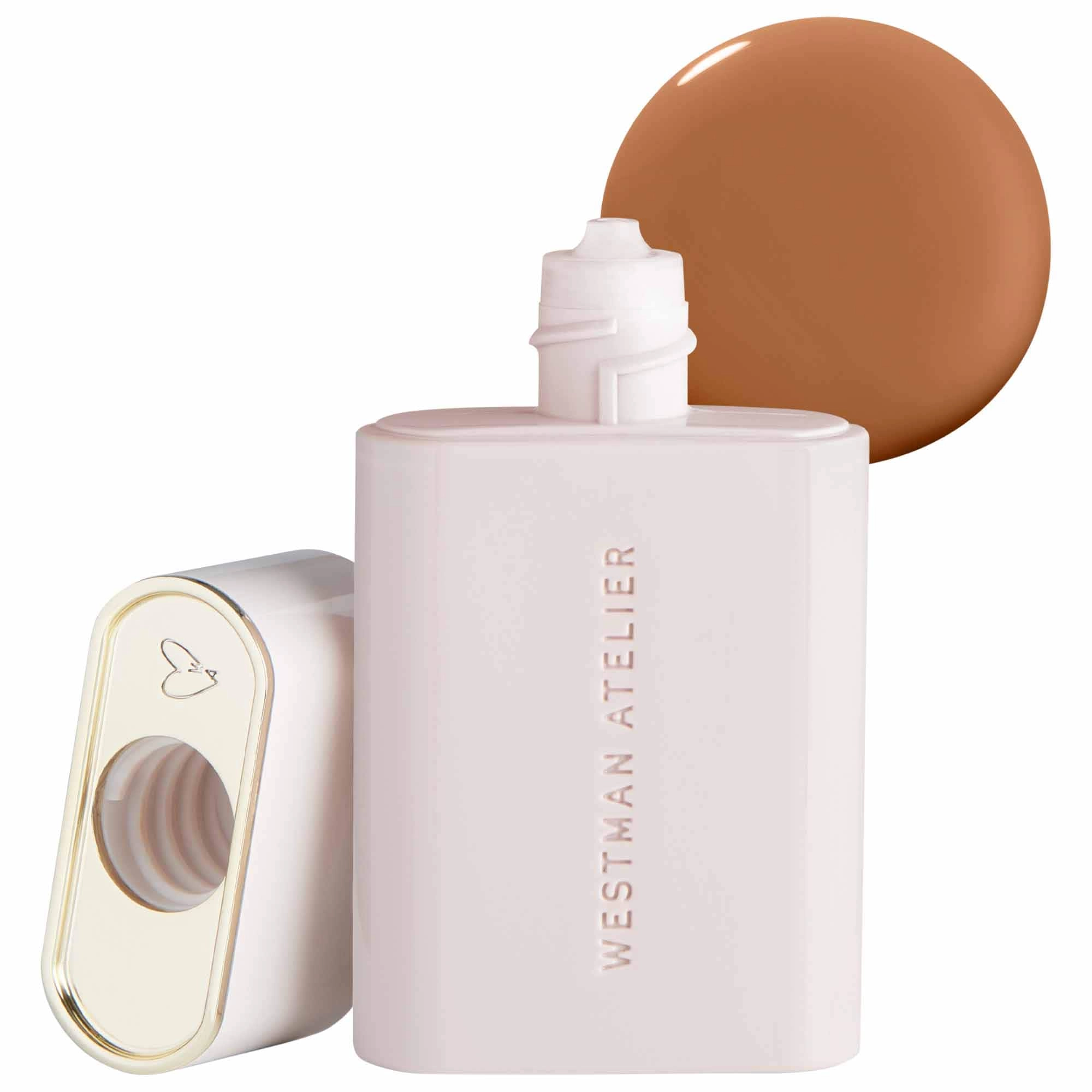 Westman Atelier Vital Skincare Dewy Foundation Drops - Atelier X.5 Soft Caramel, Warm Undertone