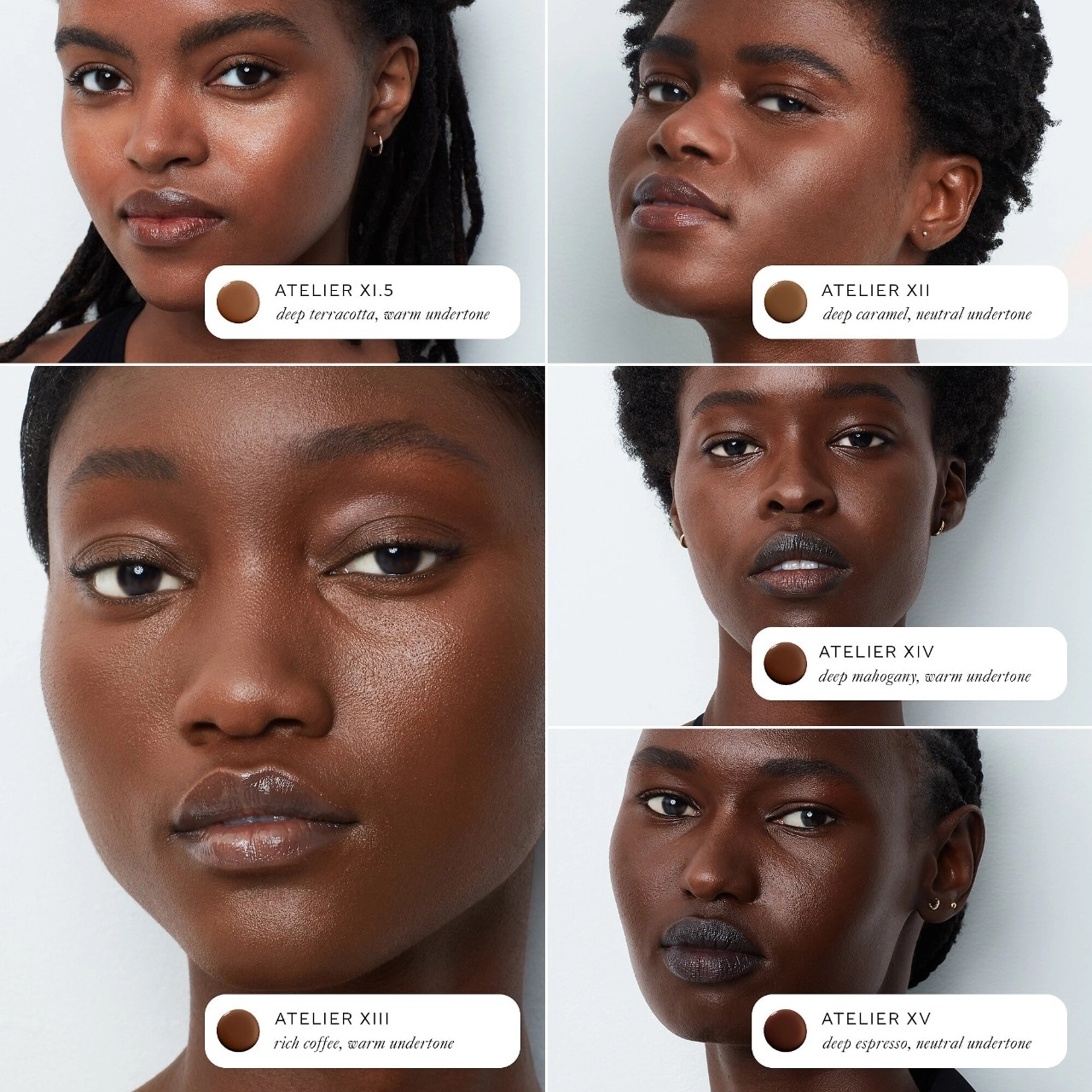 Westman Atelier Vital Skincare Dewy Foundation Drops - Color: Atelier XI, 5 - Deep Terracotta, Warm Undertone - Image 3